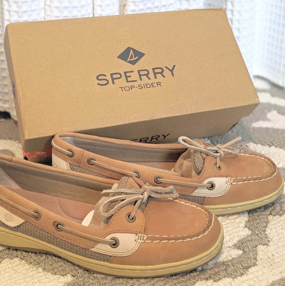 Sperry Angelfish Linen/Oat